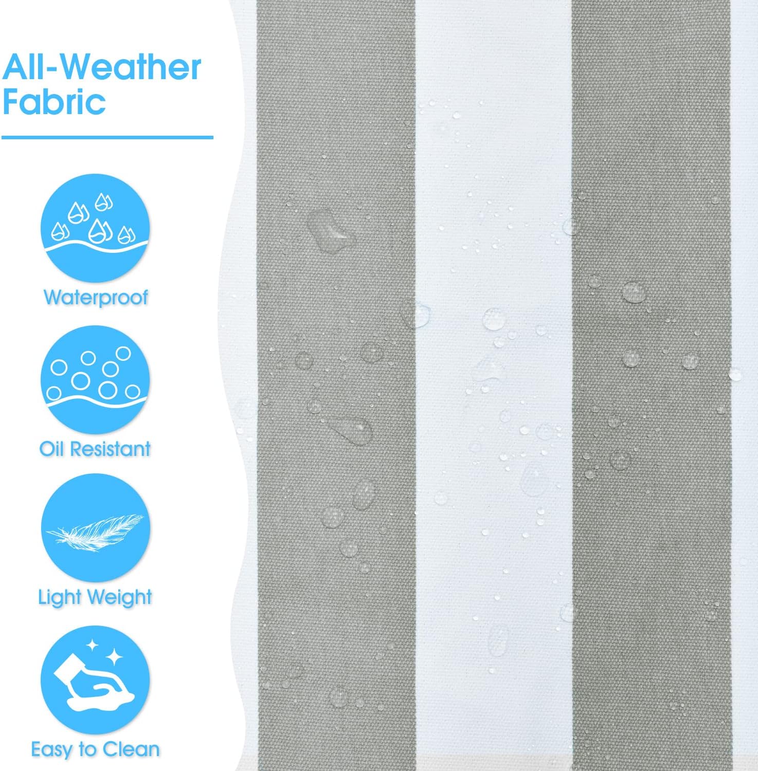 Detalle 1 de Waterproof Beach Bag Large 20.8x14.5in Tote