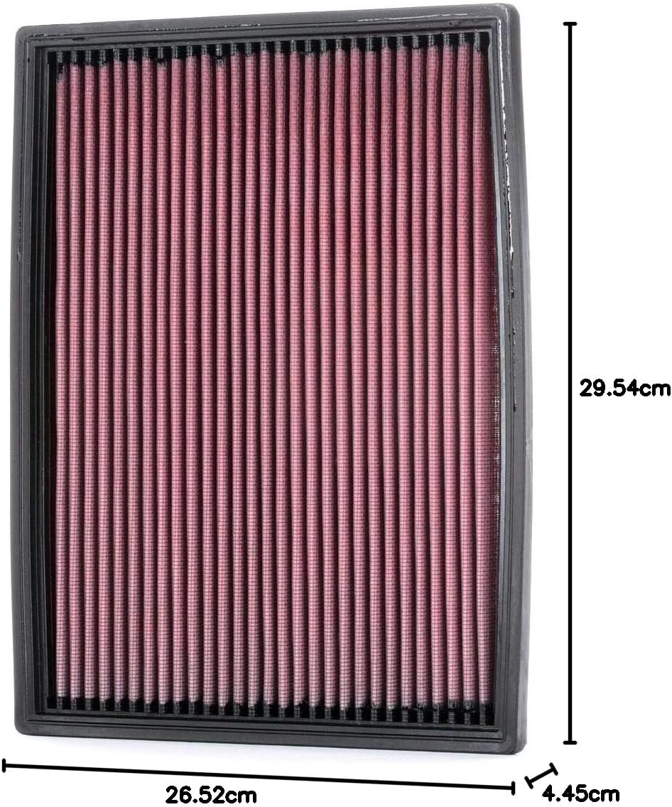 Thumbnail 1 de K&N 33-2703 Motorluftfilter Hochleistung – Abwaschbar, langlebig und einfach zu installieren