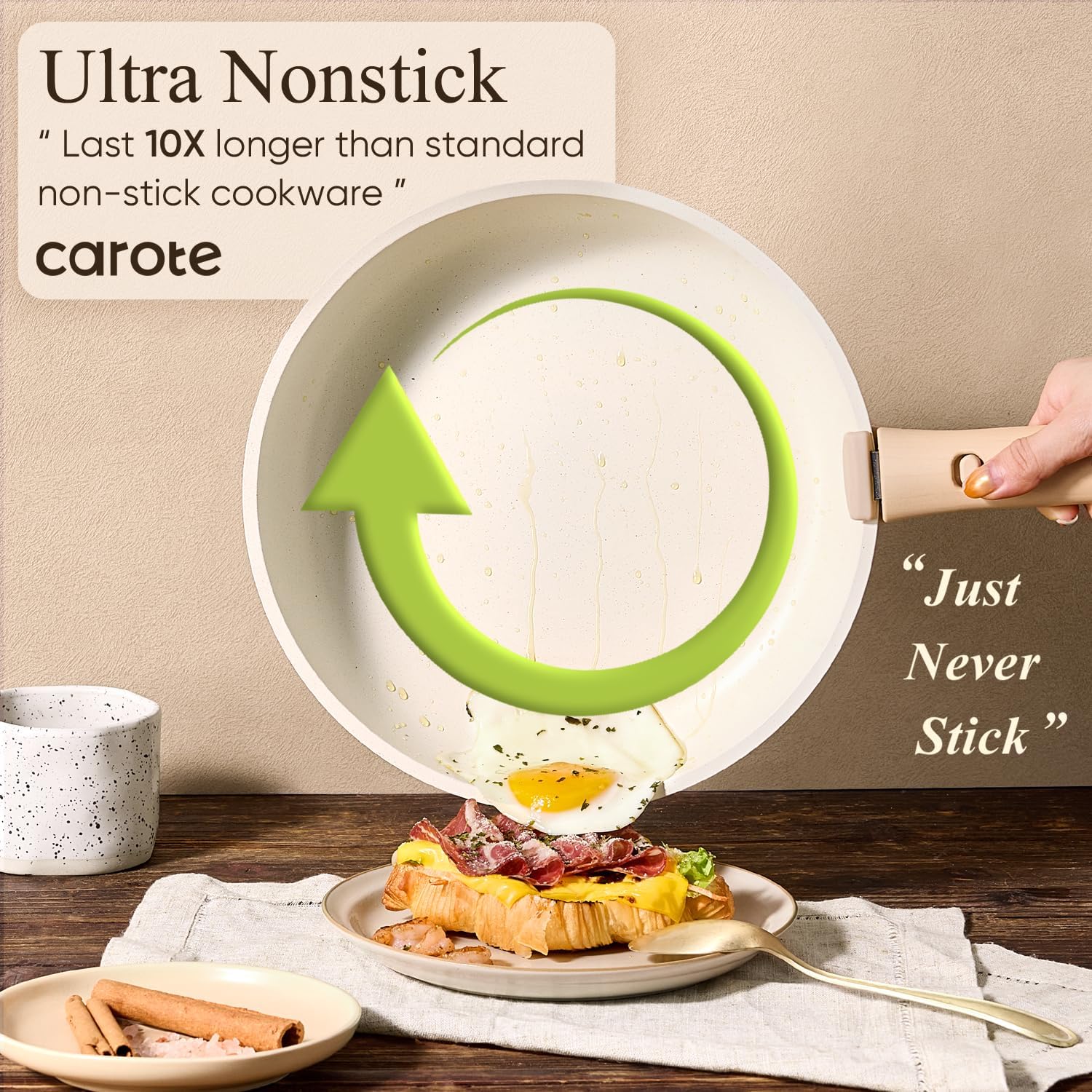 Detalle de CAROTE 19pcs Cookware Set