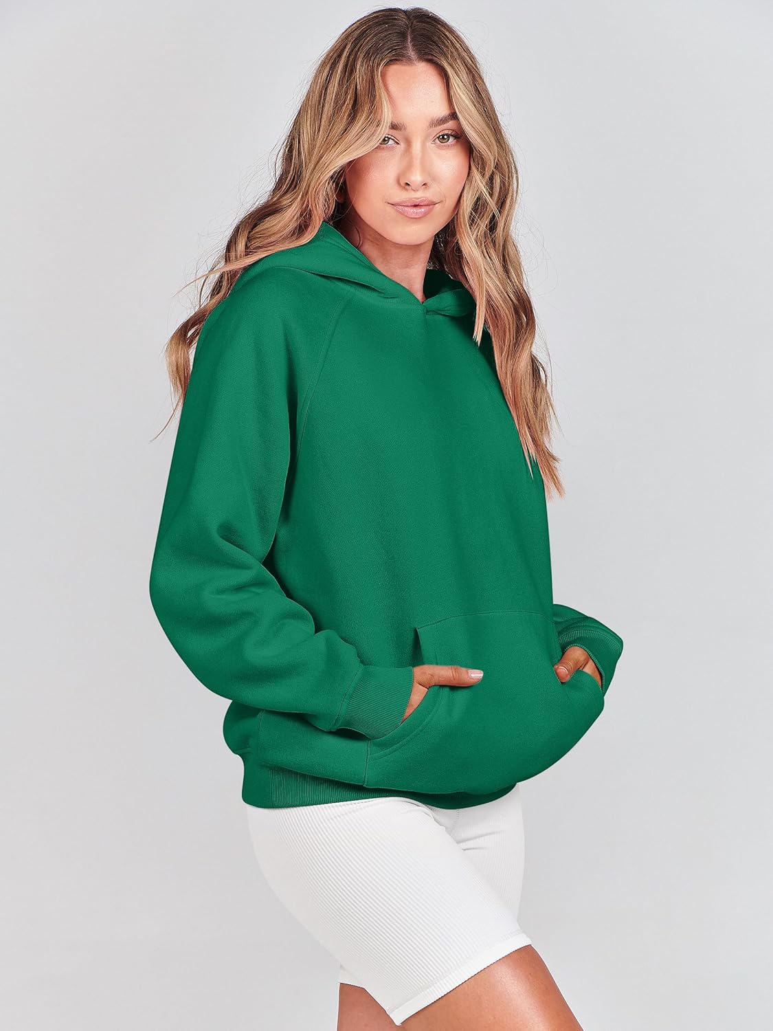 Thumbnail 2 de ANRABESS Oversized Fleece Hoodie for Women