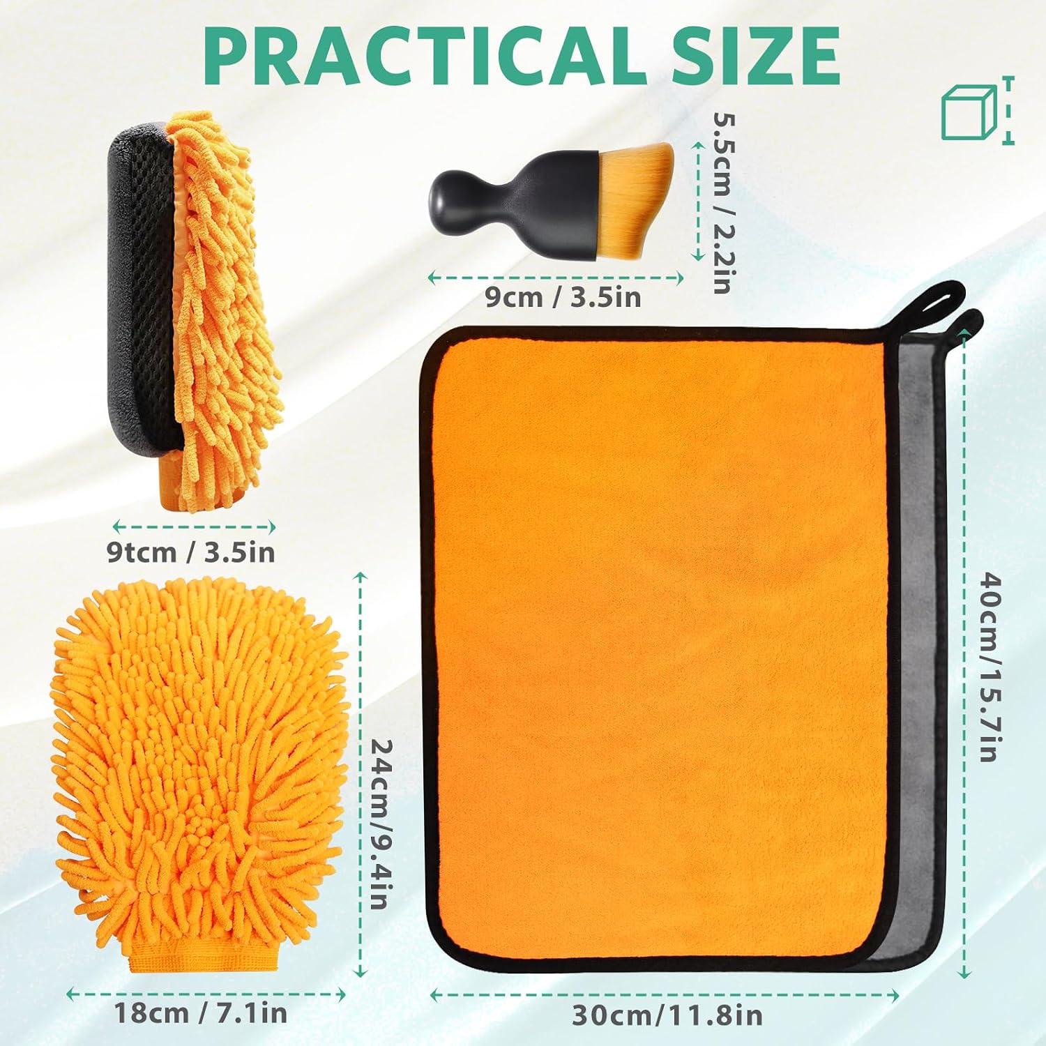 Detalle 2 de STRHAGO 7 Pcs Car Cleaning Kit – car cleaning set