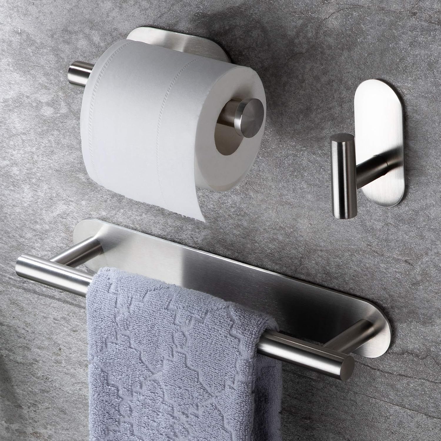 Detalle 2 de RUICER Juego de Accesorios de Baño en Acero Inoxidable
