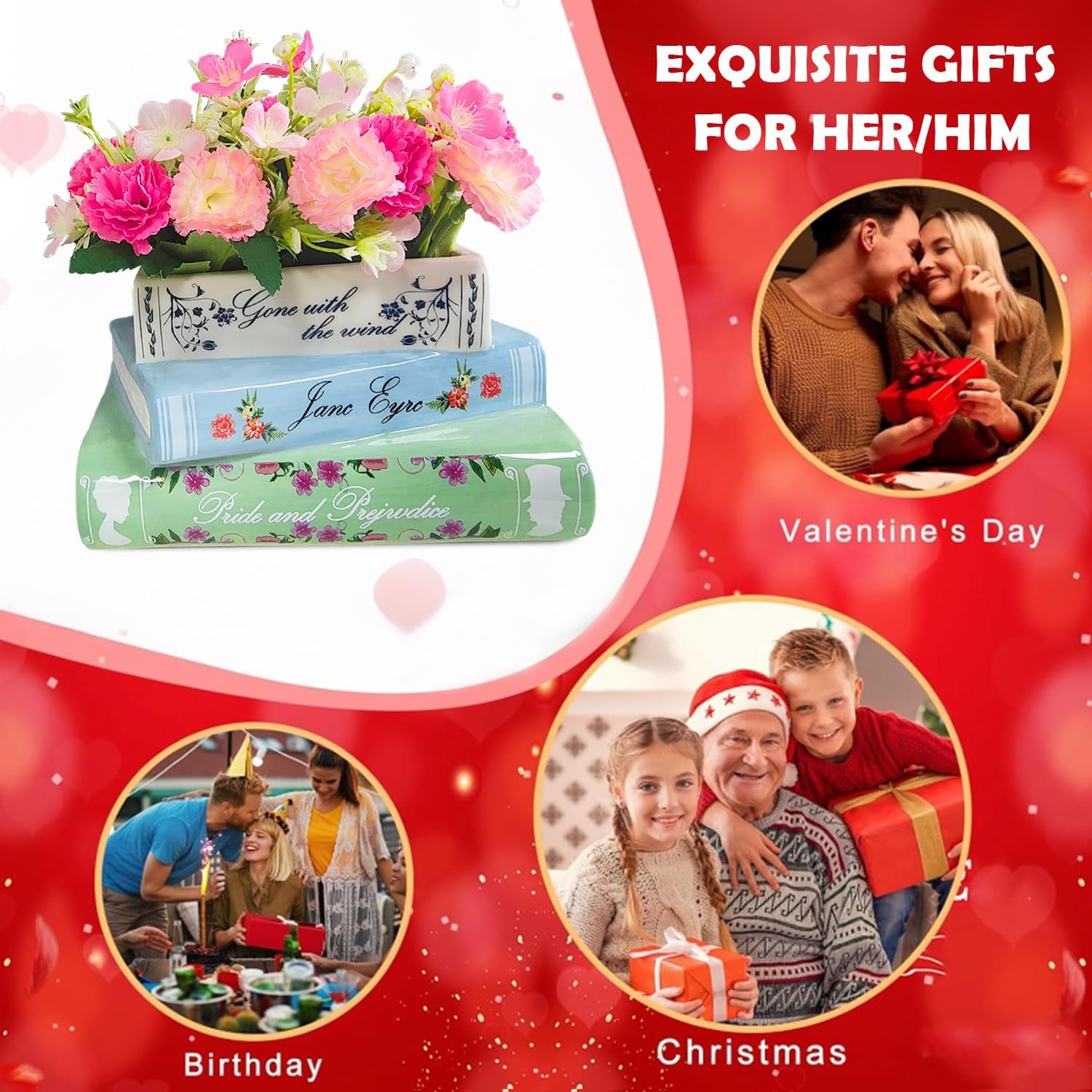 Detalle 2 de Scuyari Book Planter 6.89in