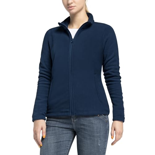 Detalle 2 de 33,000ft Womens Lightweight Fleece Jacket – Full Zip Warm Coat