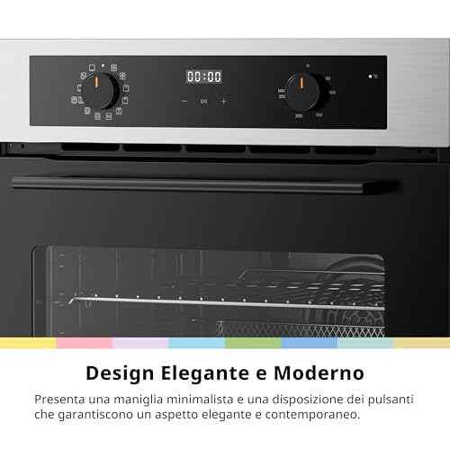 Thumbnail 6 de COMFEE' CBO70M90D2-SS forno da incasso ventilato 70 L, 13 funzioni, Air Fry