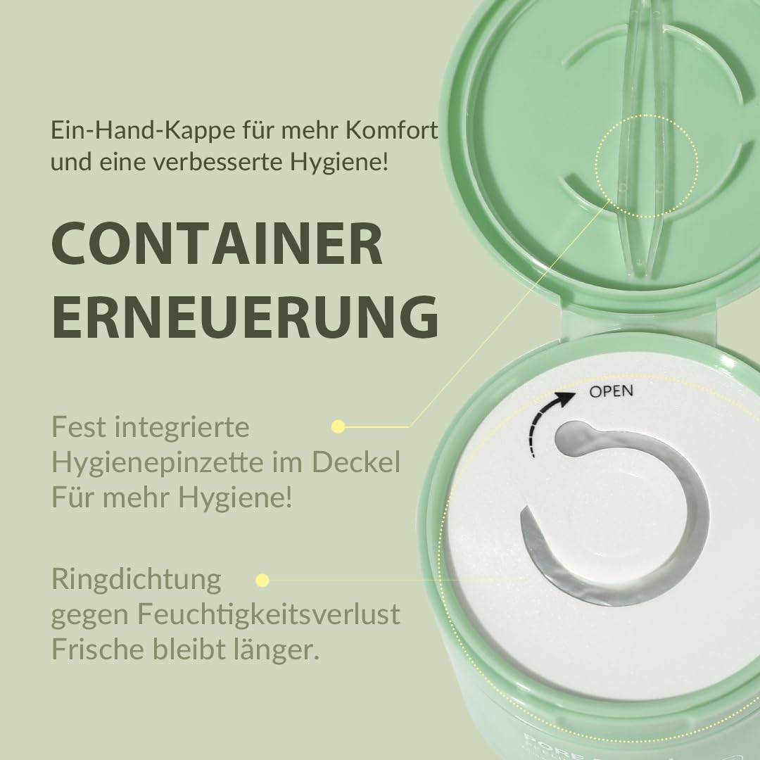 Detalle 2 de MIZON PORE FRESH PEELING TONER PAD (x60) für empfindliche Haut