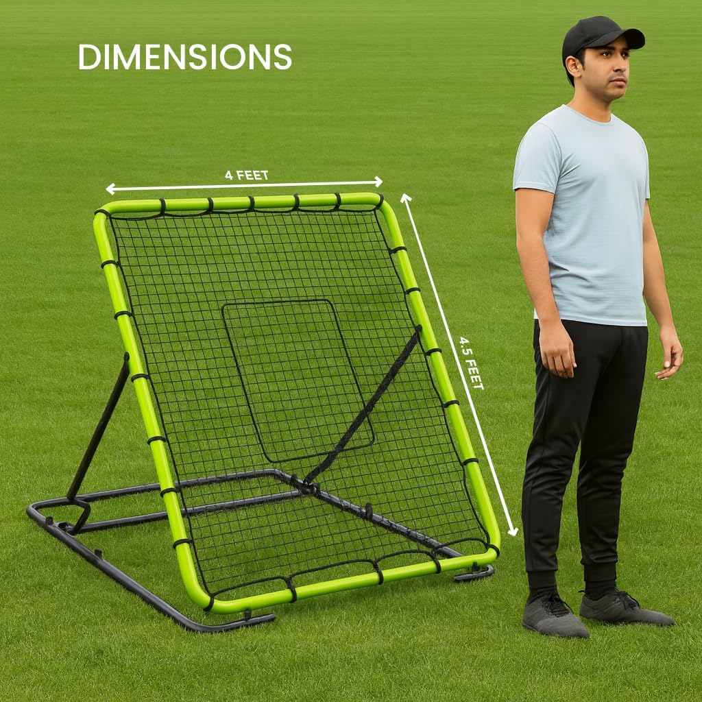 Detalle 2 de Baseball Rebounder Net 4x4.5 Ft Pitchback Trainer