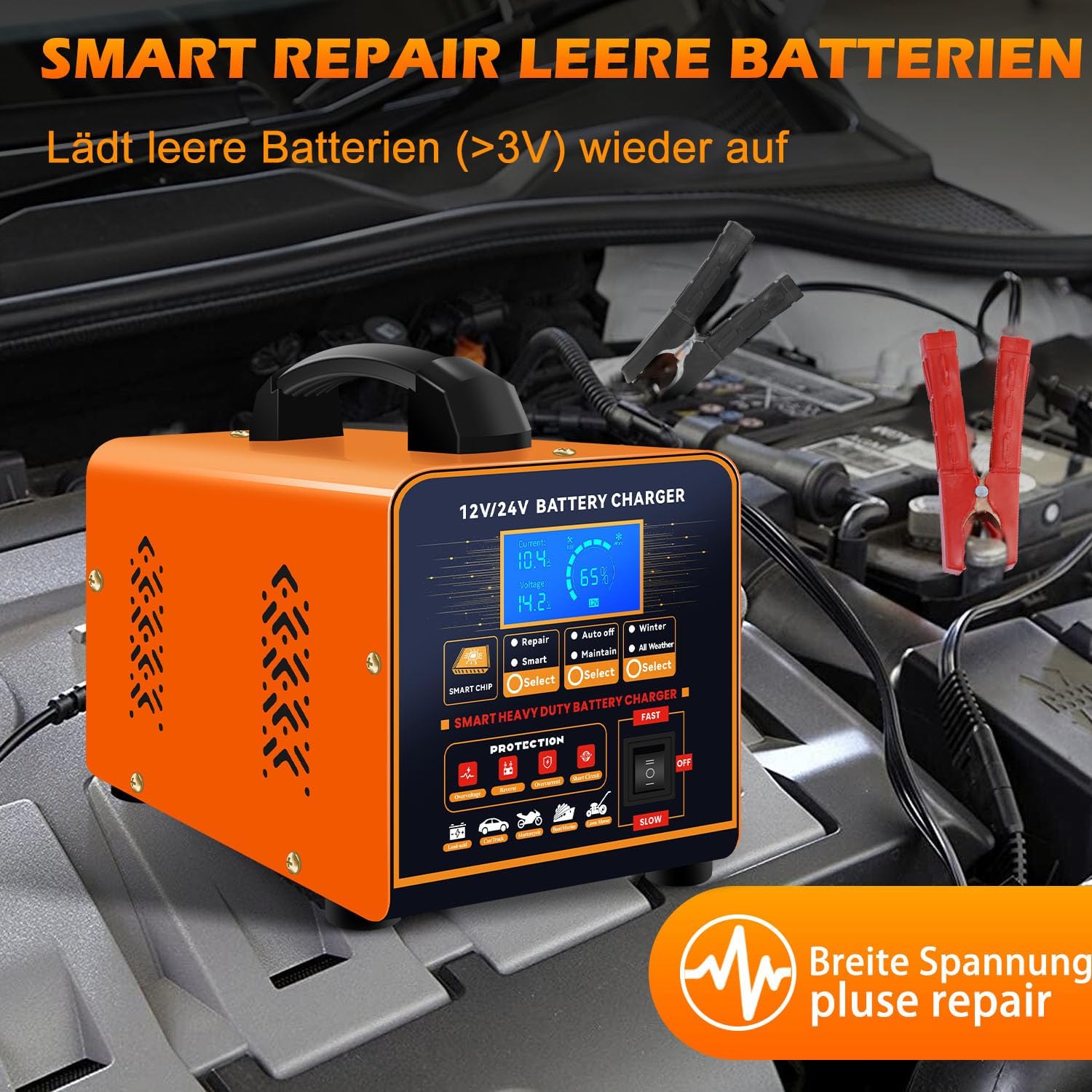 Thumbnail 6 de SolaMr Autobatterie-Ladegerät 20 A