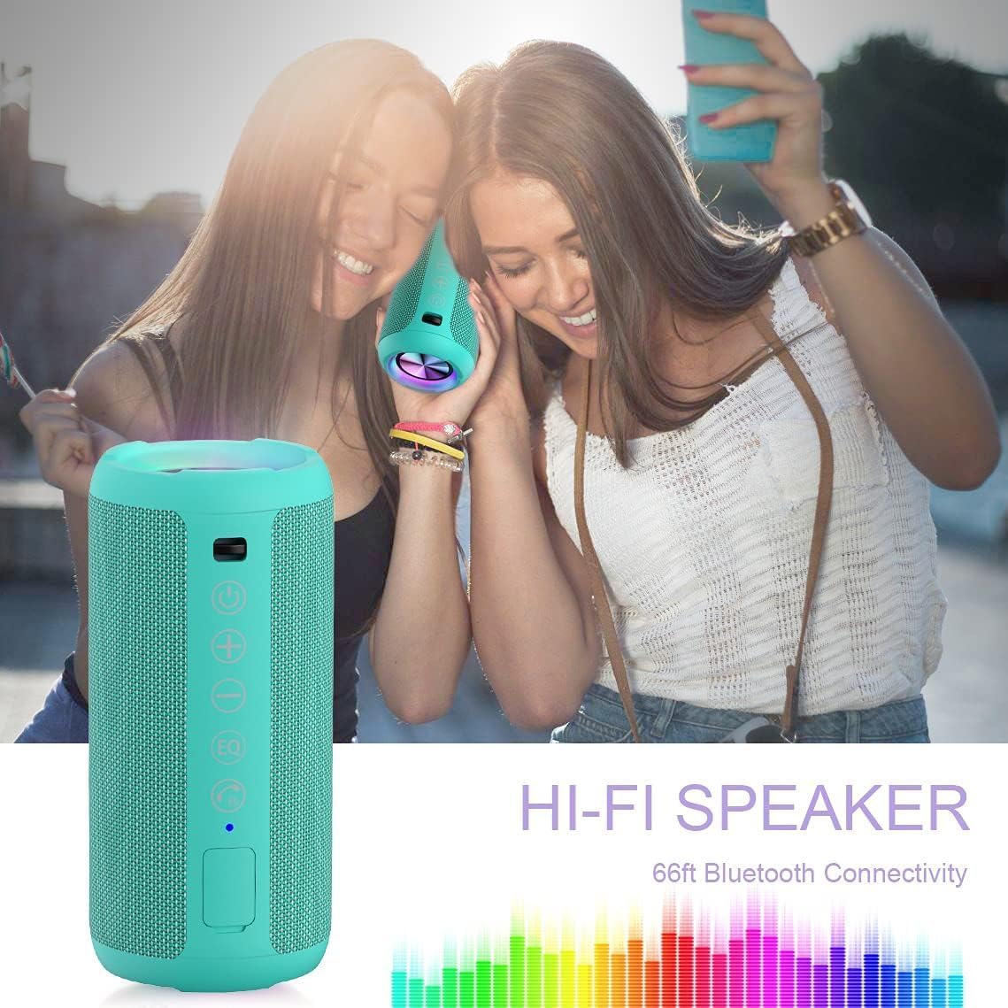 Thumbnail 3 de Ortizan Bluetooth Lautsprecher 360° Sound IPX7