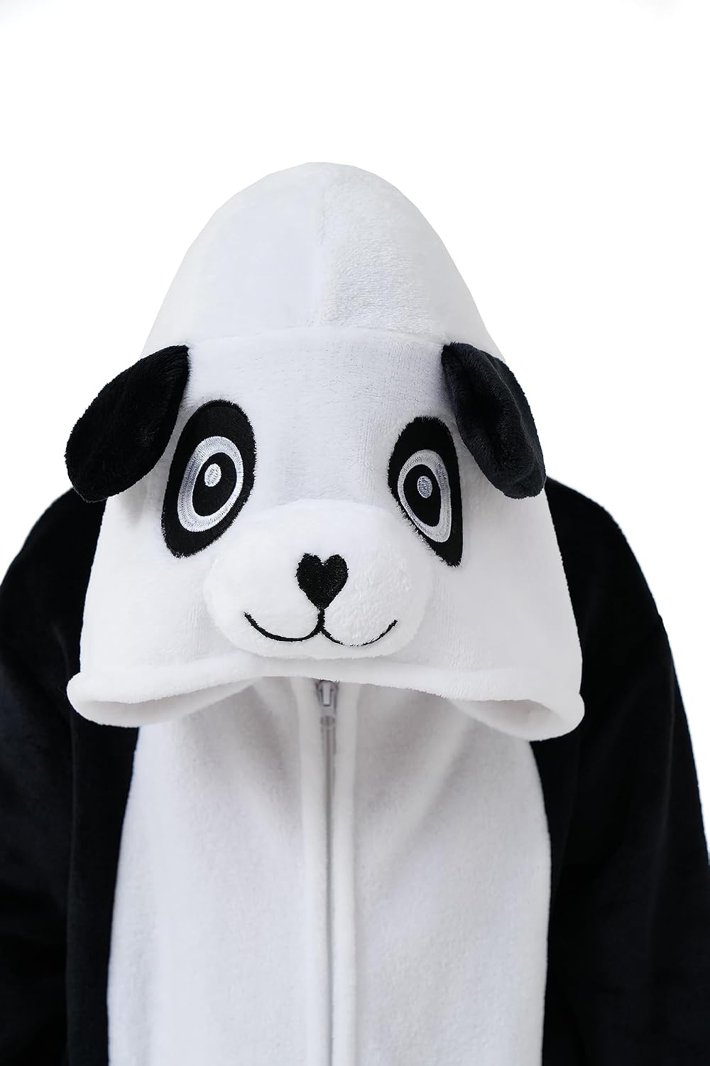 Detalle de Dxilm Kids Animal Onesie Costume, Flannel One-Piece Pajamas with 3D Hood