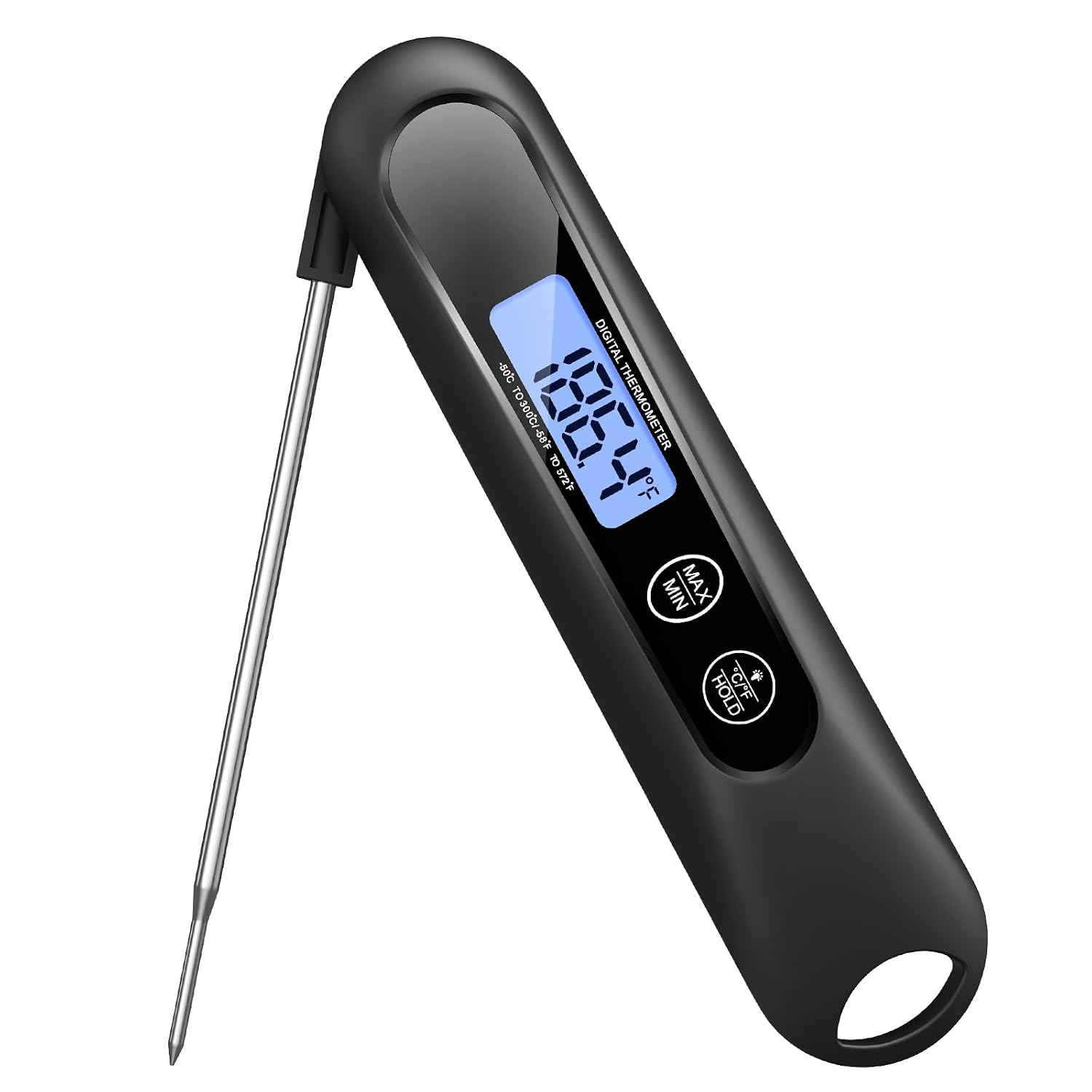 Detalle de Generic Meat Thermometer Digital Food Thermometer, Backlit Foldable Probe