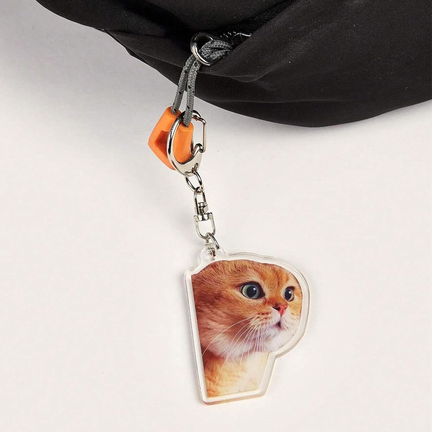 Detalle de Novearring 9Pcs Funny Cat Meme Keychain Set