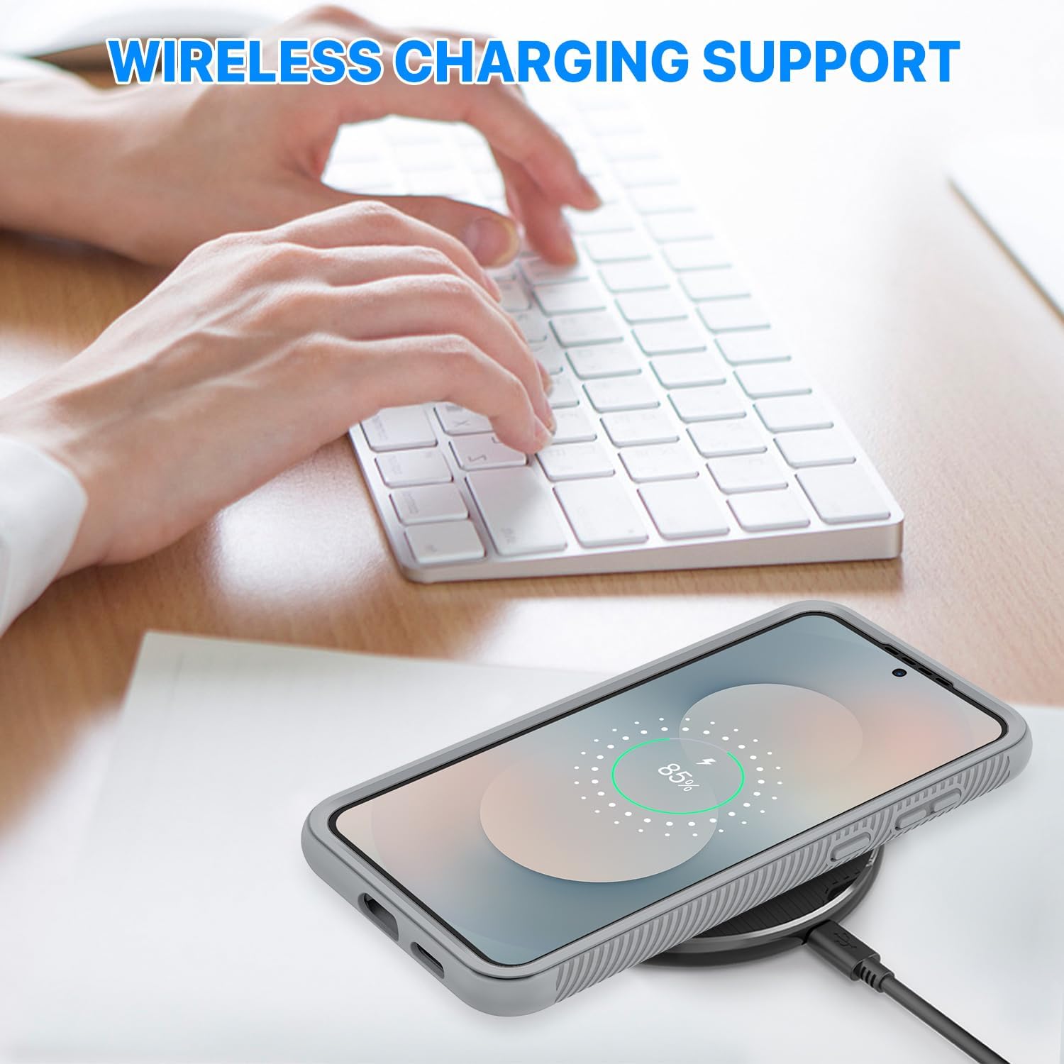 Thumbnail 5 de CENHUFO Samsung S25 FE case with screen protector