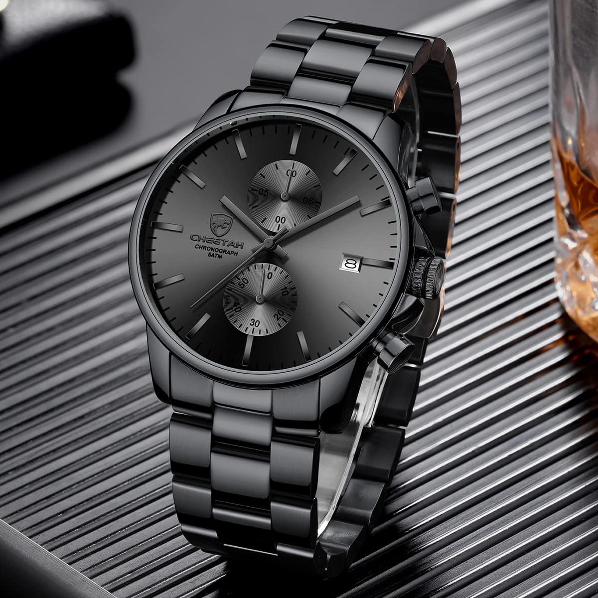 Thumbnail 6 de GOLDEN HOUR Fashion Business Mens Watches 30m