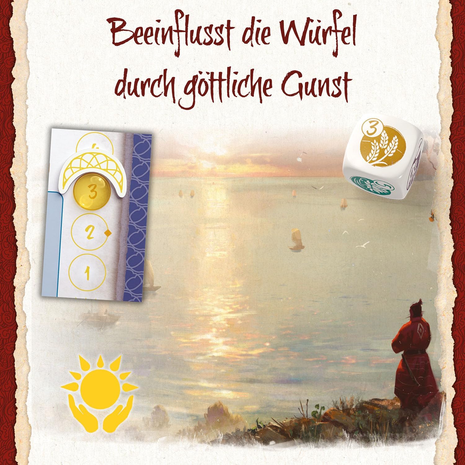 Detalle de Kosmos 685447 „Am goldenen Fluß“ – Strategiespiel für 2–4 Personen ab 12 Jahren
