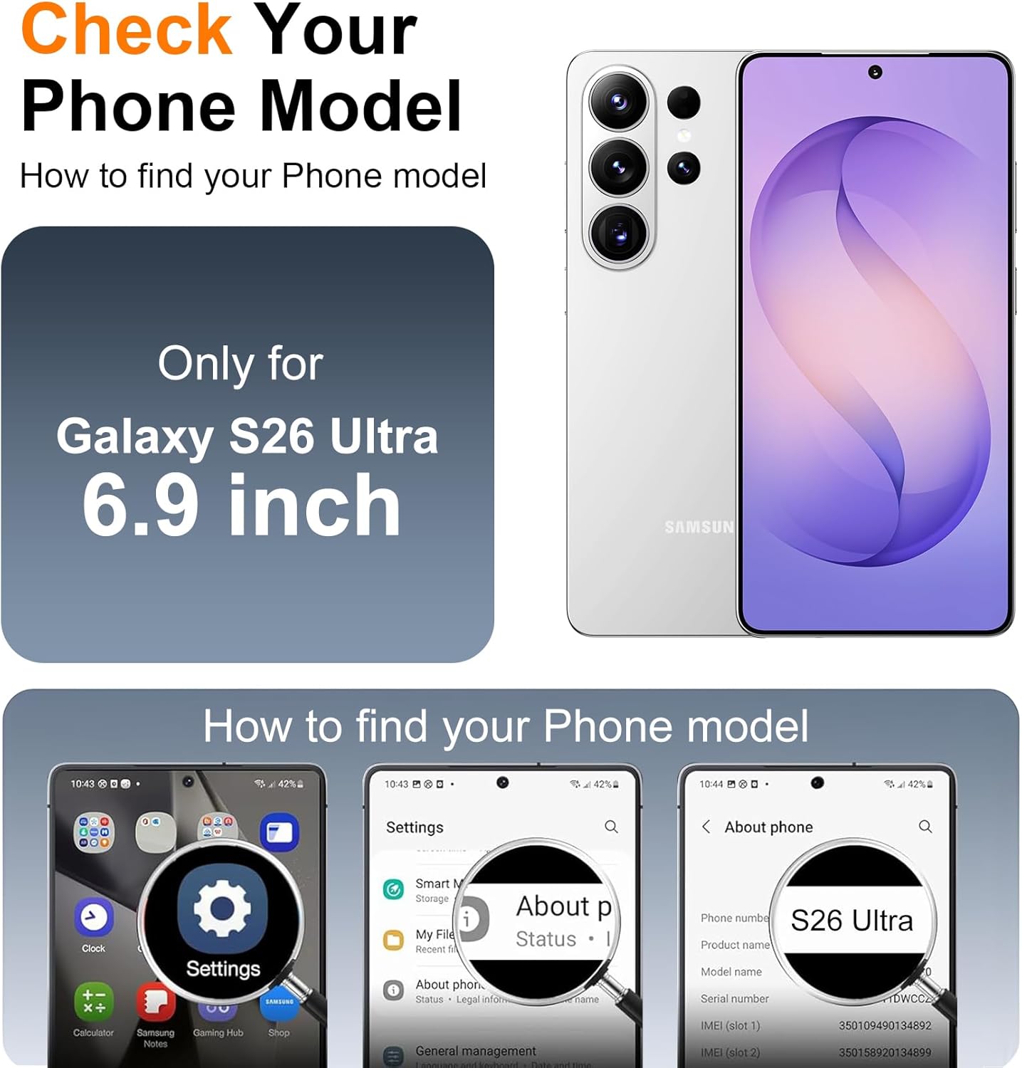 Thumbnail 1 de SPIDERCASE Magnetic for Galaxy S26 Ultra Case