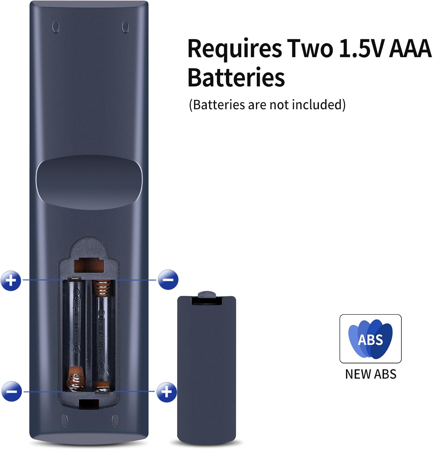 Thumbnail 4 de TCNOUMT replacement remote for Xsarius Premium Box PURE-4K-OTT (plug & play, uses 2×AAA)