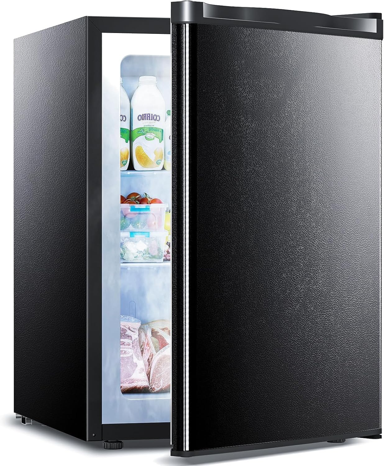 Detalle de Electactic EL-88B-S 3.0 Cu. Ft. Upright Freezer with Reversible Door