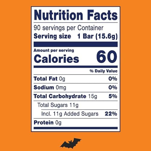 Detalle 2 de Airheads Full-Size Candy Bars, Halloween Variety Pack, 90 Count