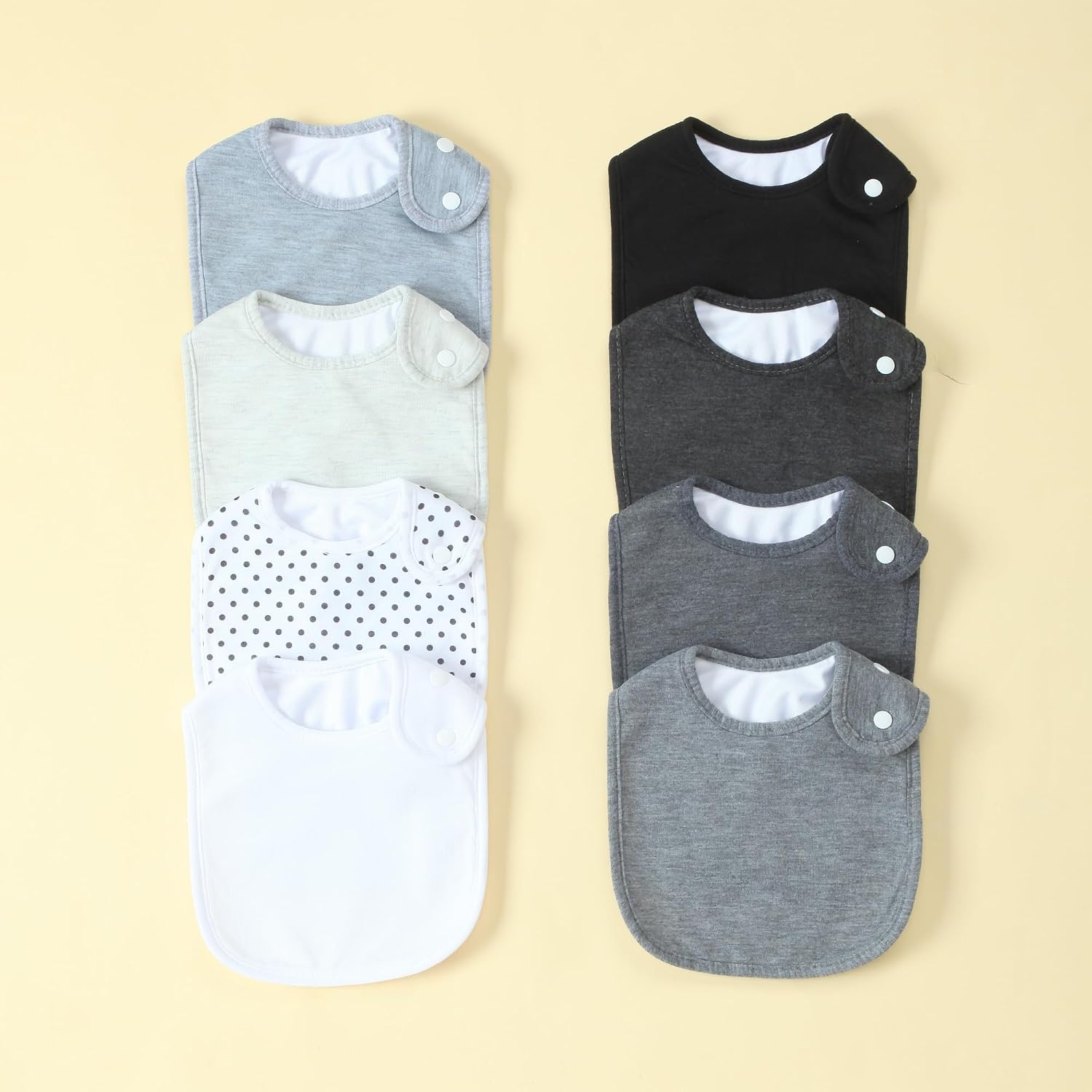 Thumbnail 6 de Benoxine waterproof baby bibs 8-pack
