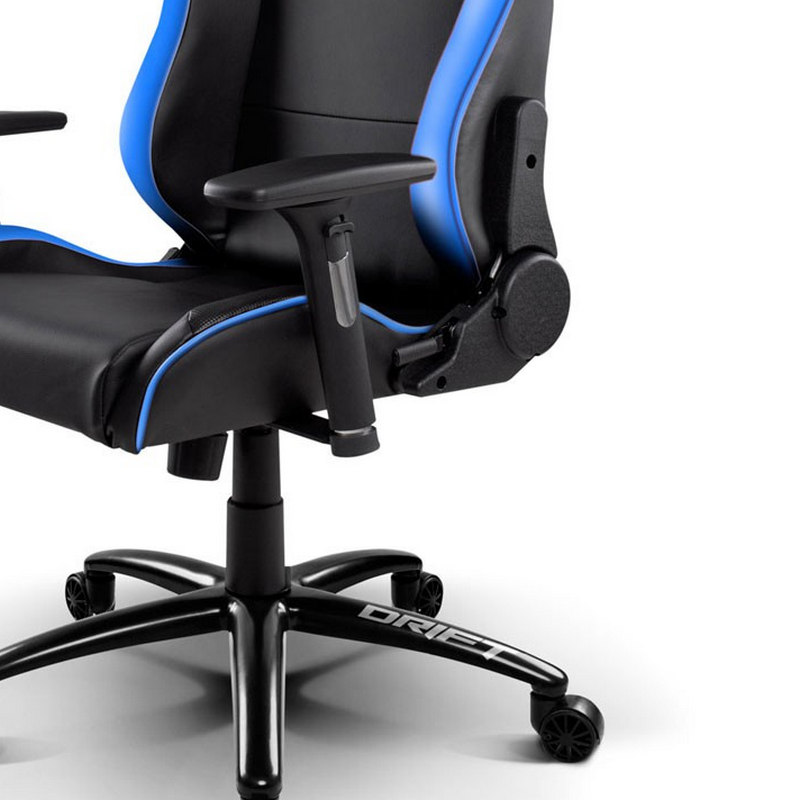 Thumbnail 2 de Drift DR200: Silla Gaming negra/azul, confort y ajuste para largas partidas