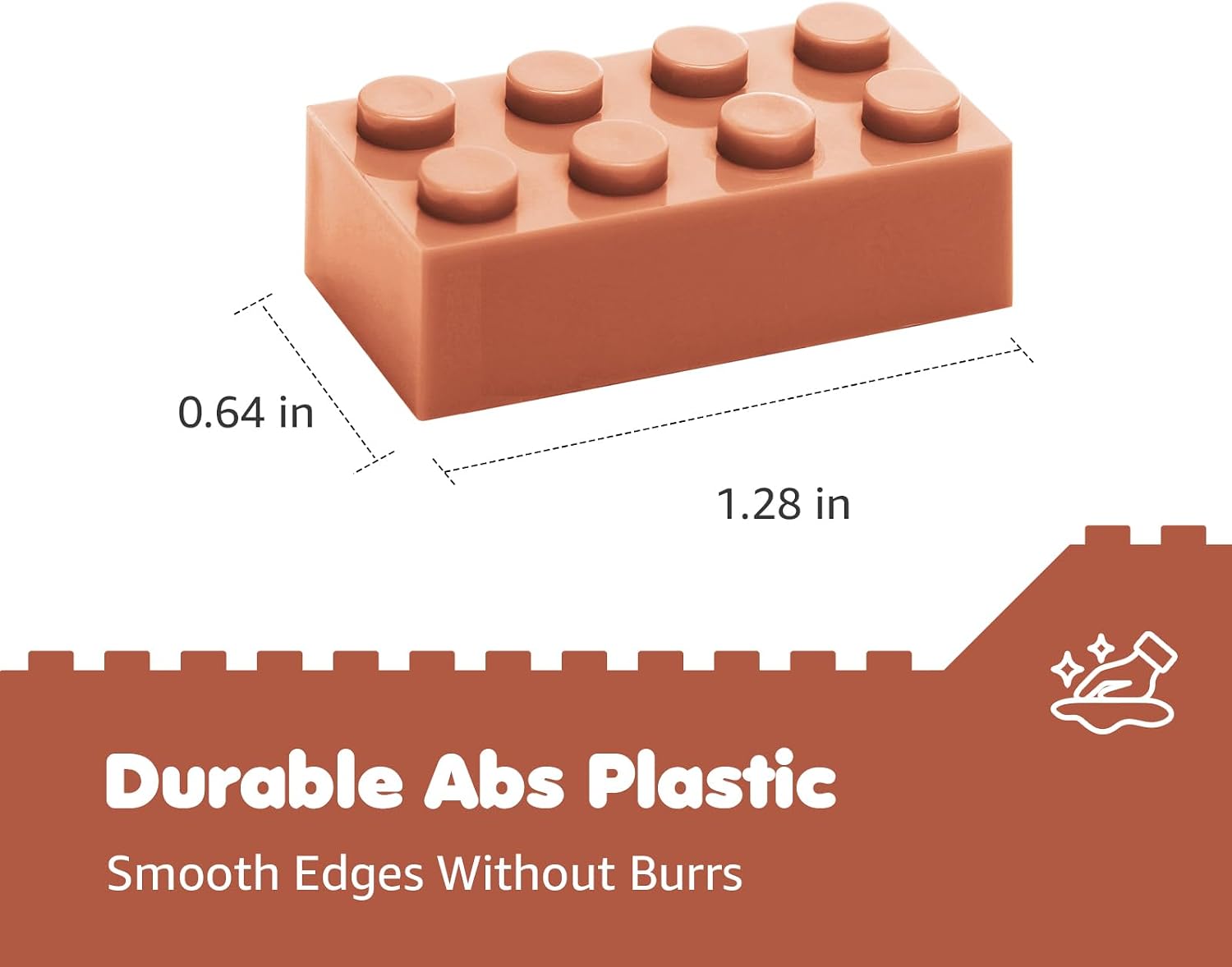 Detalle 2 de Lekebaby Building Bricks 200-Piece Set