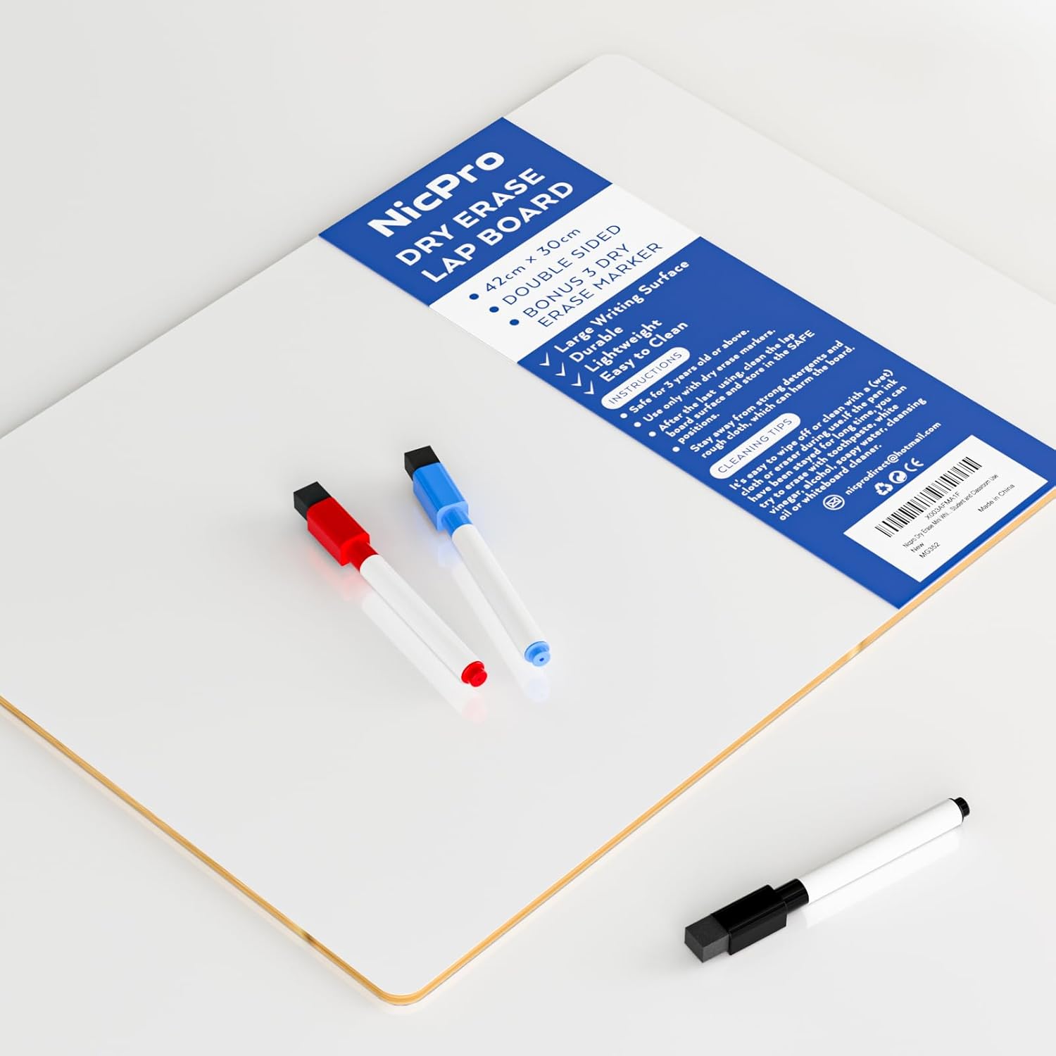Thumbnail 5 de Nicpro Lavagna Cancellabile 42 x 30cm A3 🧾