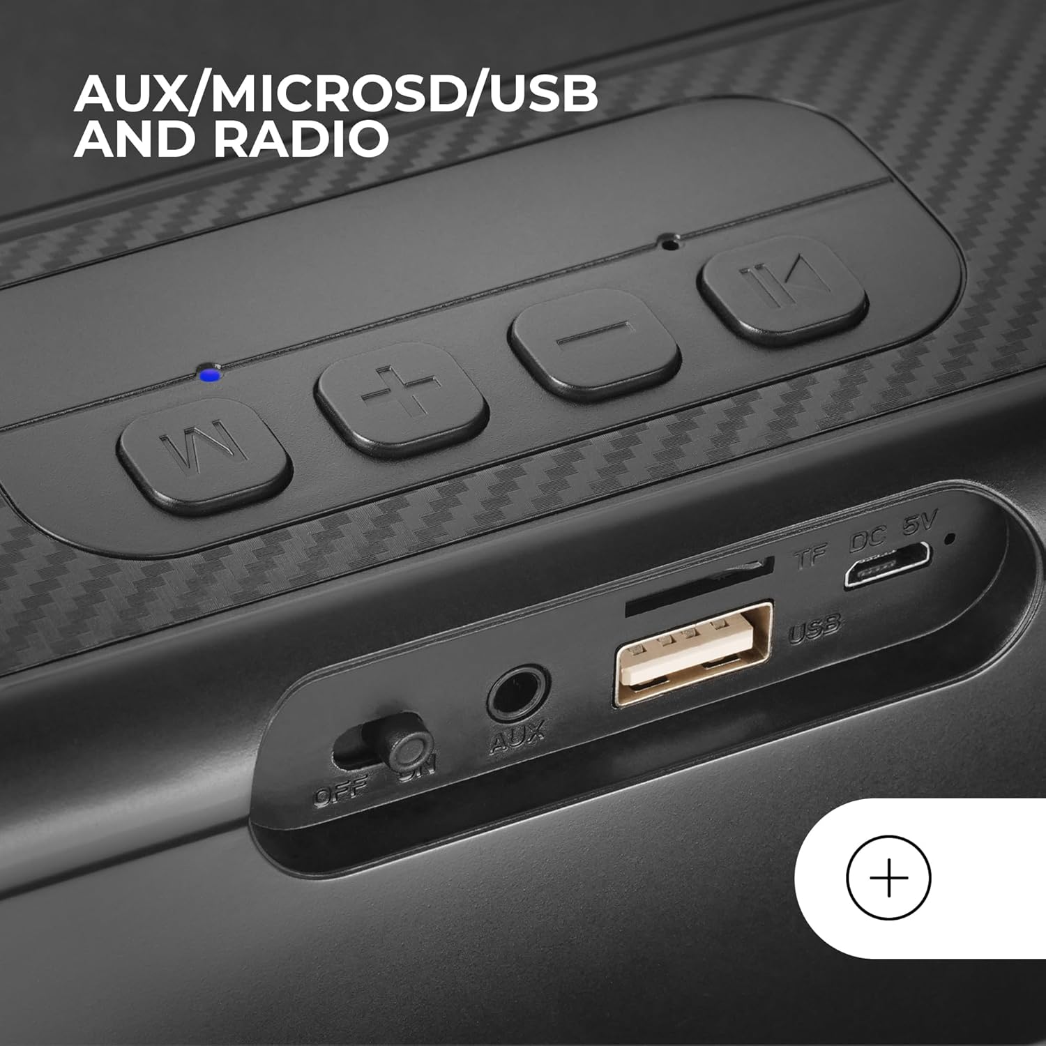 Thumbnail 5 de Mars Gaming MSBXT : haut-parleur portable 2en1 avec barre de son, RGB dynamique et Bluetooth 5.3