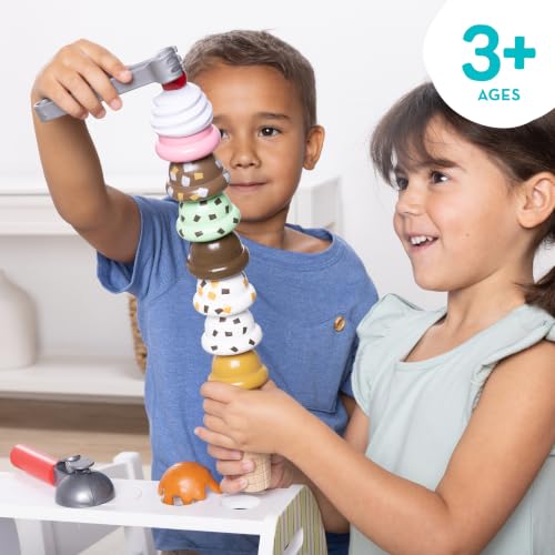 Thumbnail 5 de Melissa & Doug Wooden Scoop & Serve Ice Cream Counter: A Classic Pretend Play Store