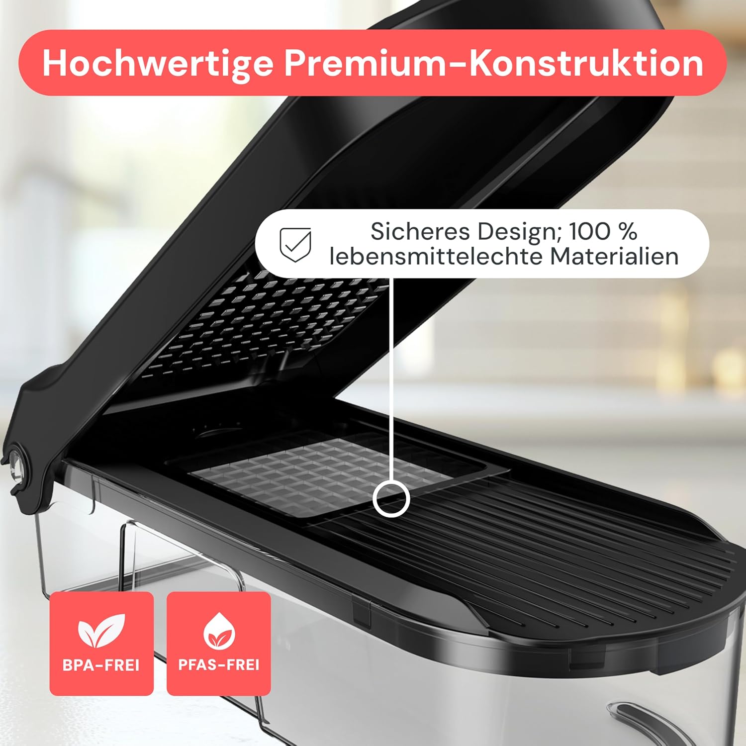 Detalle de Fullstar 6-in-1 Gemüseschneider für Würfel