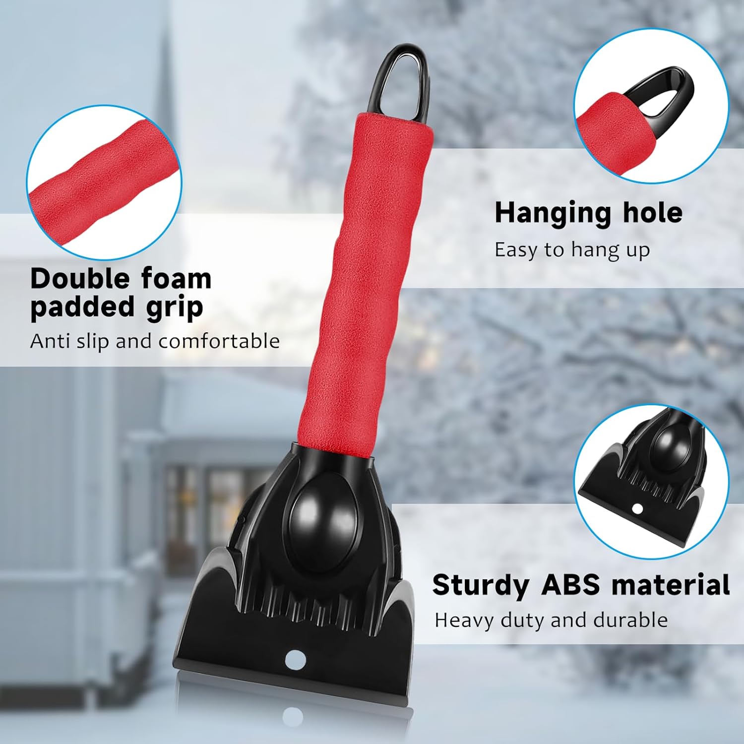 Thumbnail 2 de ItsyFox Ice Scraper 2 Pack