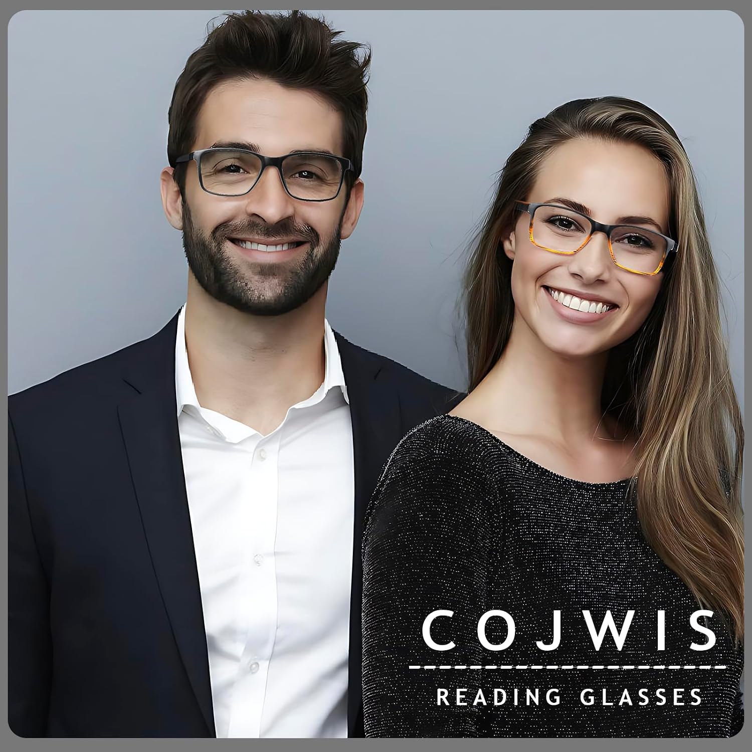 Thumbnail 6 de Kerecsen 3 Pack Reading Glasses for Men with Blue Light Blocking and Spring Hinge
