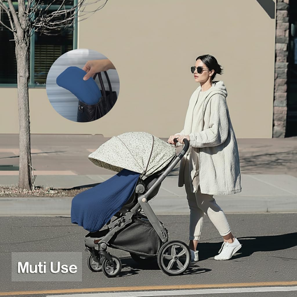 Thumbnail 6 de MUGVELL Nursing Cover, Muslin
