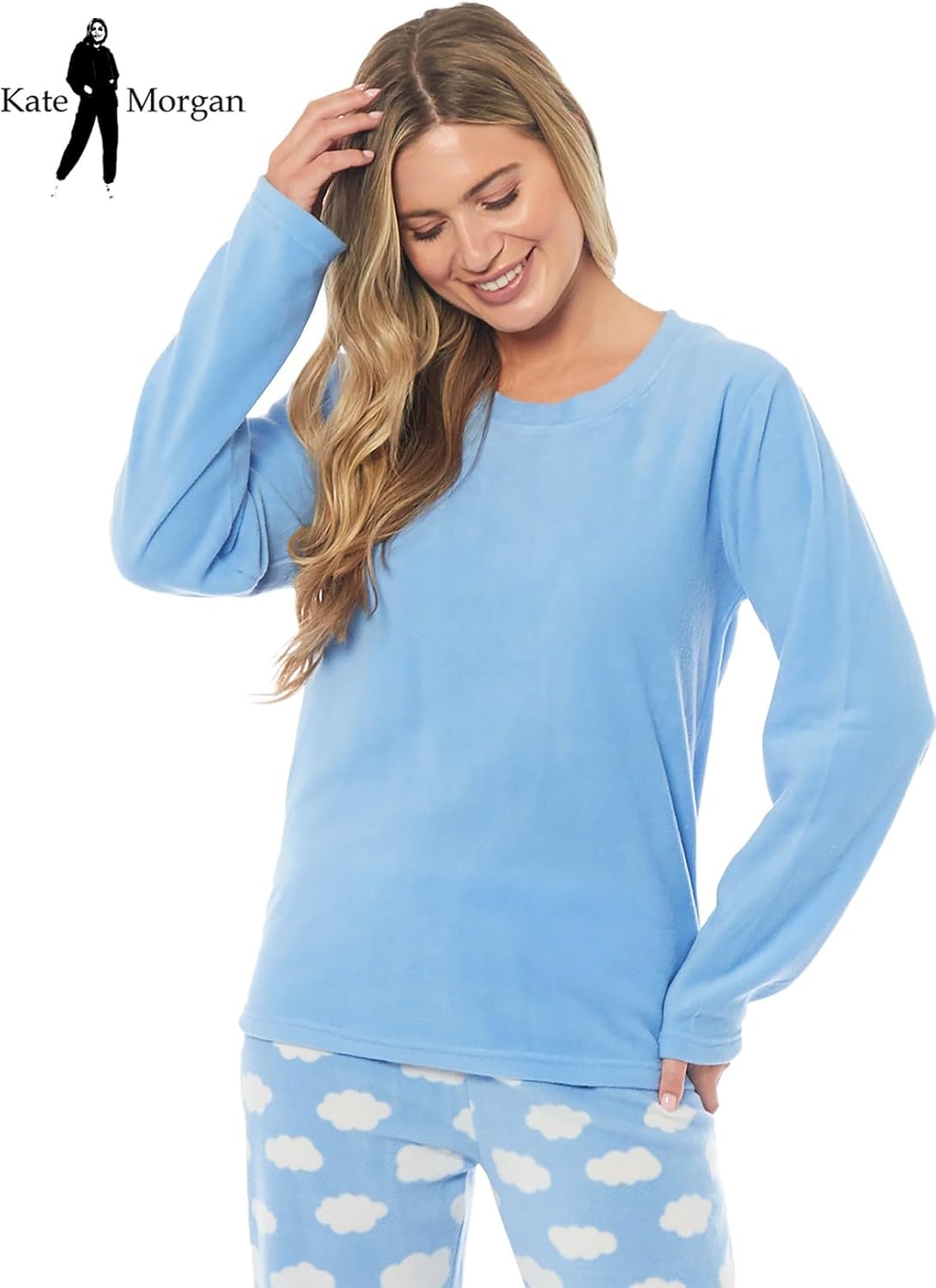 Thumbnail 5 de Kate Morgan Pyjamas Warm Fleece Set