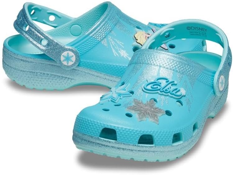 Detalle de Crocs Unisex Kids Frozen Elsa Classic Clog