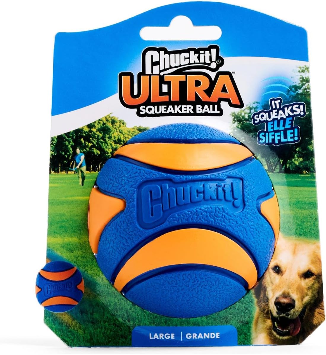 Detalle de Chuckit! Ultra Squeaker Ball – 1 piece