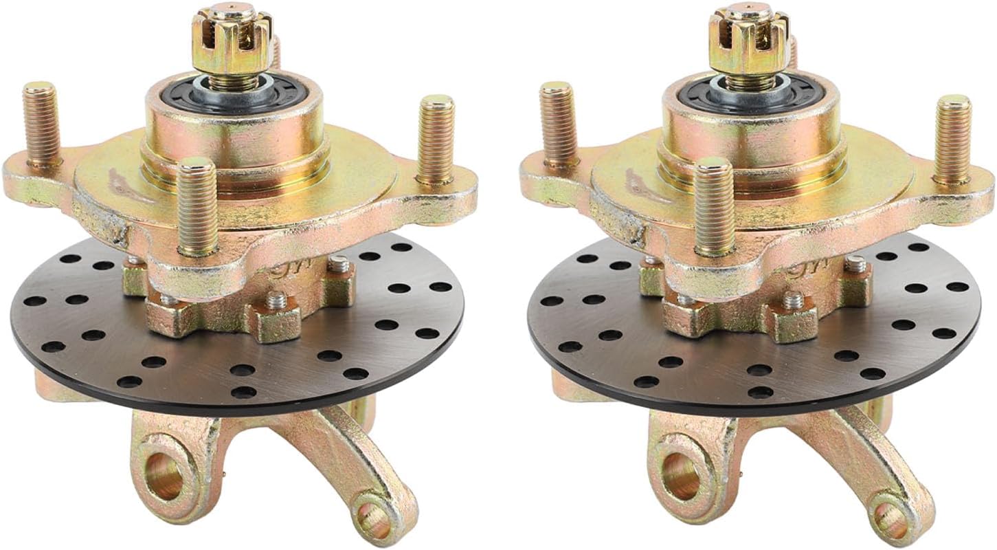 Detalle de KIMISS steering knuckle assembly with brake disc