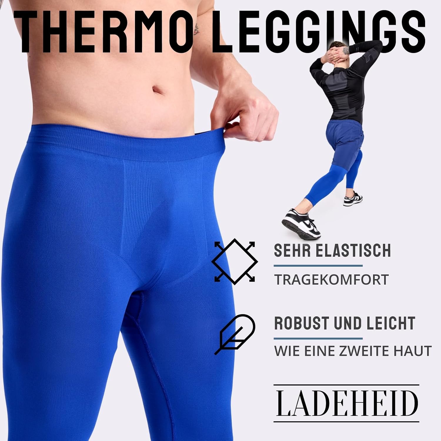 Detalle de Ladeheid LA40-260 caleçon thermique homme