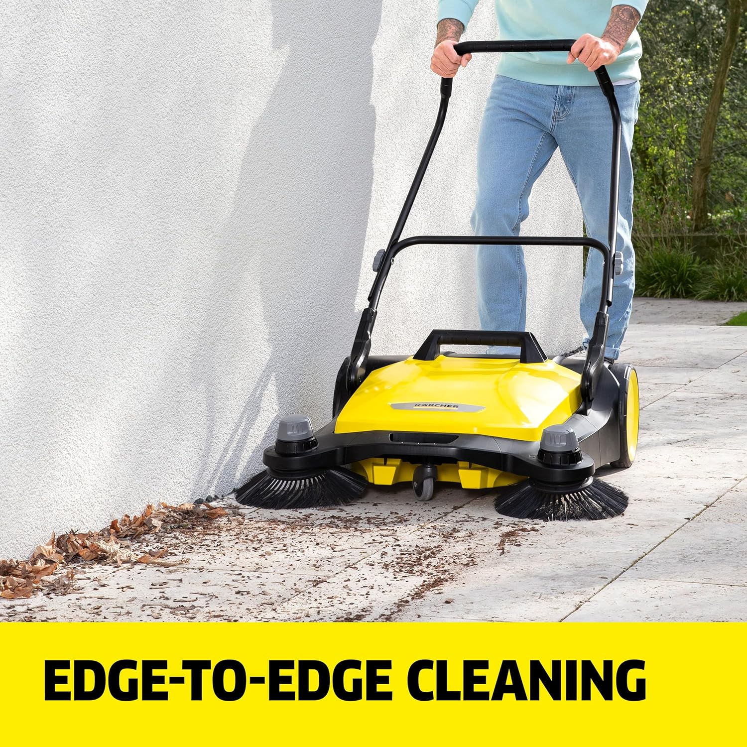 Thumbnail 6 de Kärcher S 6 Twin Walk-Behind Outdoor Push Sweeper (10-Gallon, 33.9" Sweep Width) for Garages & Warehouses