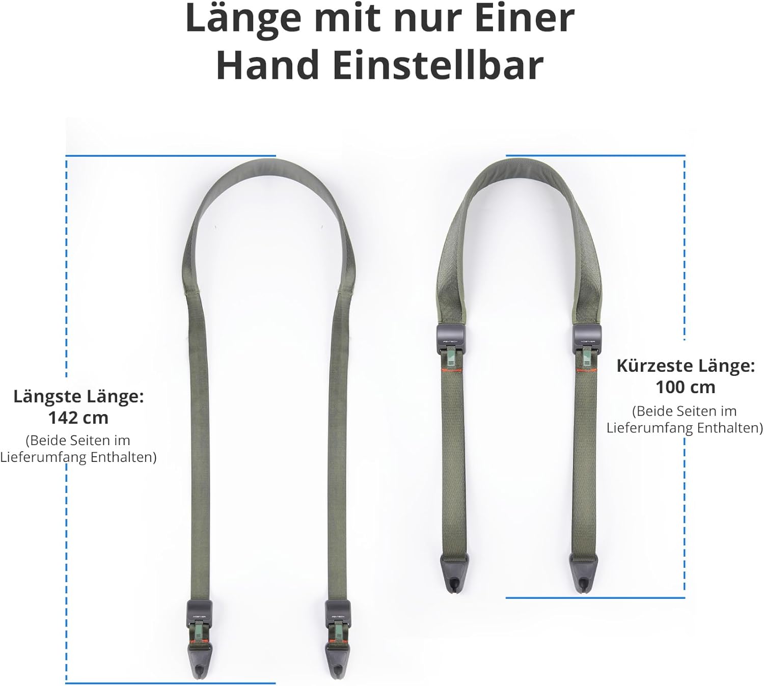 Thumbnail 4 de PGYTECH Kamera Schultergurt 110-152 CM