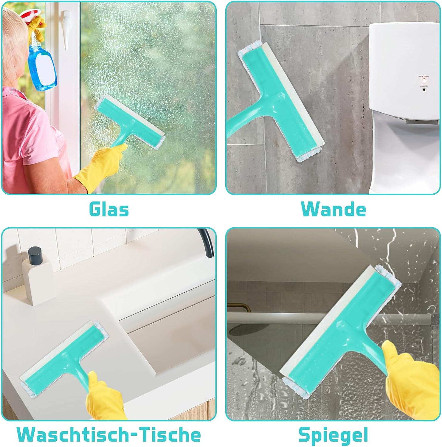 Thumbnail 6 de MICHIHOMIE HK152-03 vervangingsmoppen, 3 stuks voor Leifheit Cleaner L
