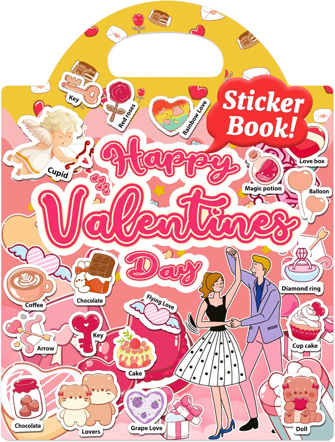 Detalle de Benresive Reusable Sticker Book 3+