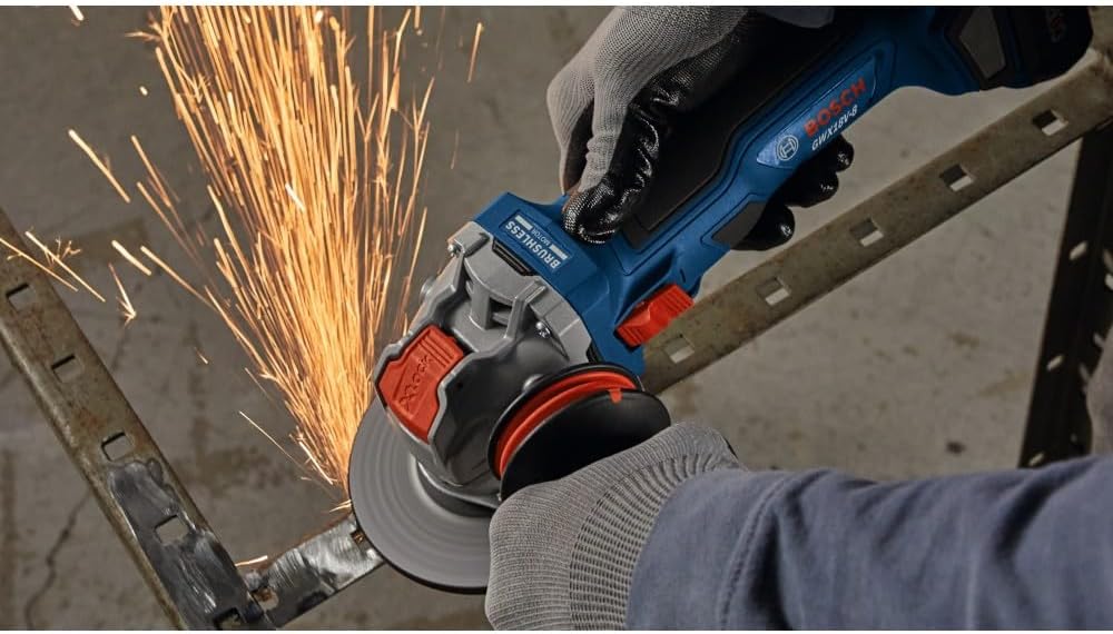 Detalle de Bosch angle grinder GWX18V-8N