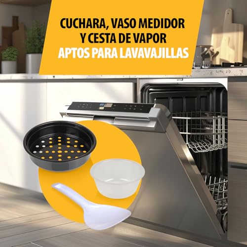 Detalle 2 de Tristar RK-6145 Olla Arrocera de 1,5 L y 500 W