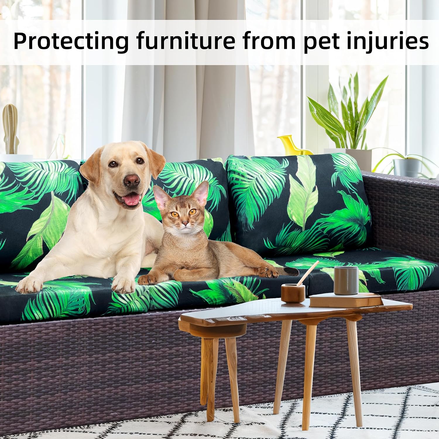 Thumbnail 6 de Outdoor Cushion Covers, 8-Piece Set
