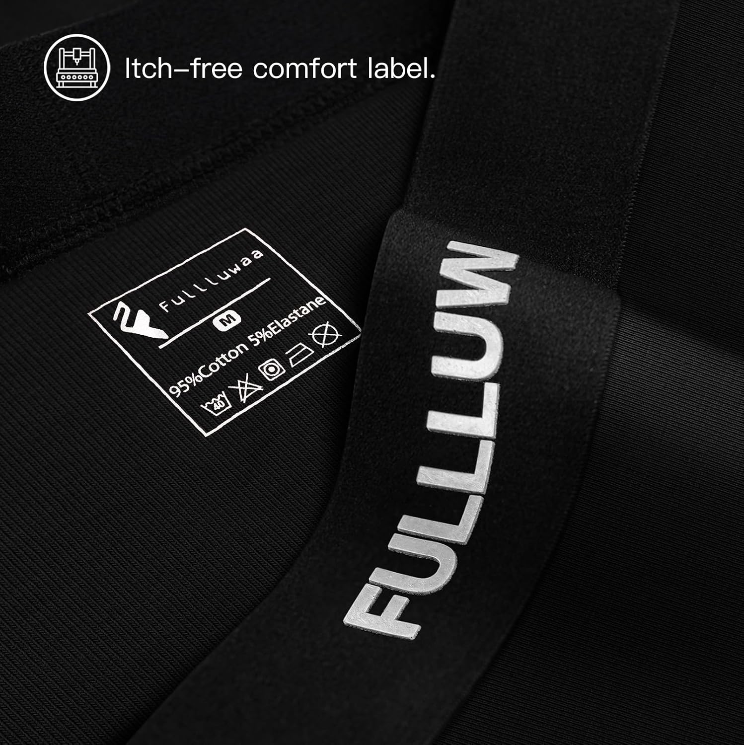 Thumbnail 4 de Fullluwaa Mens Boxers Cotton 10 Pack: breathable, soft and tag-free multipack underwear