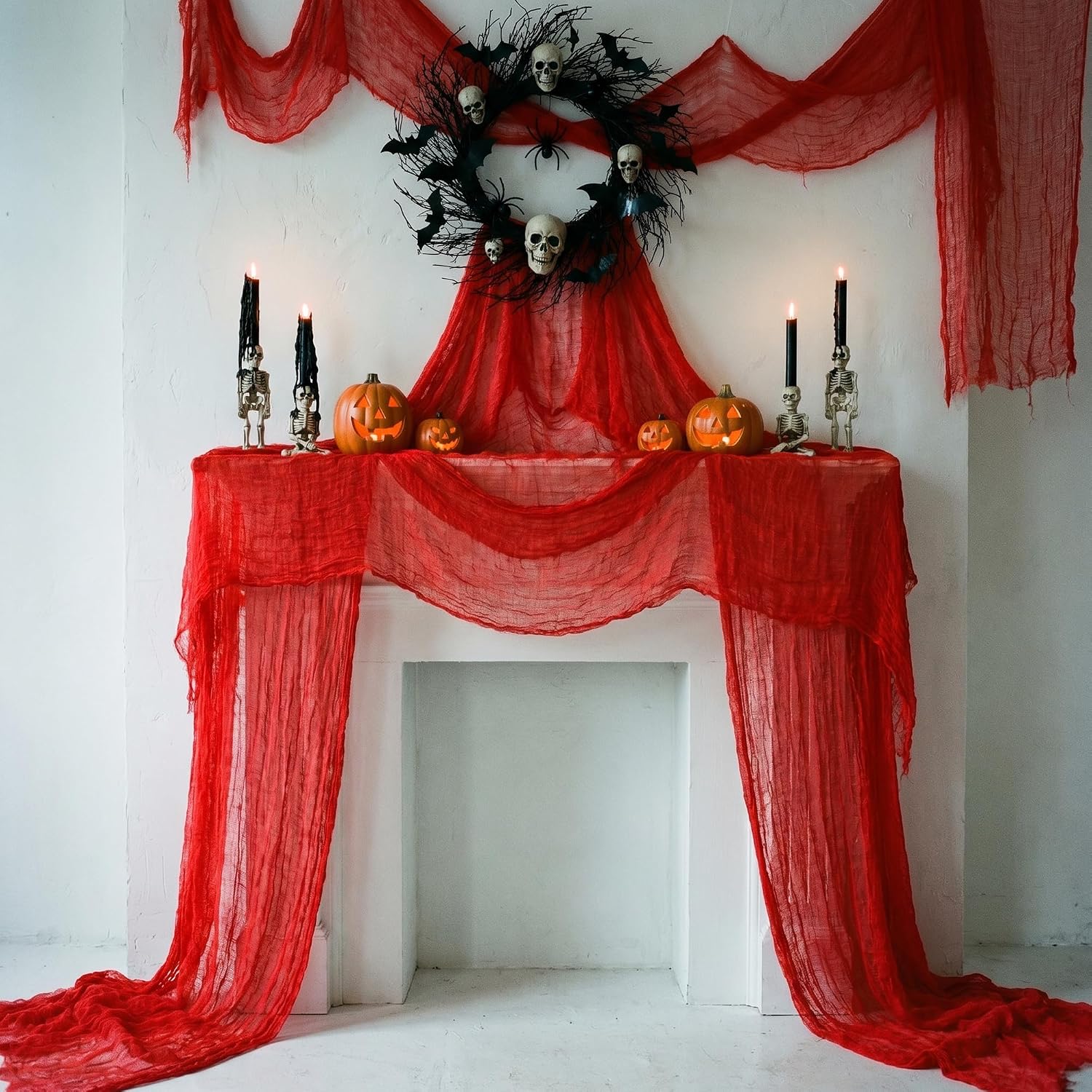 Thumbnail 5 de RunNico Halloween gauze decoration, 300" x 39