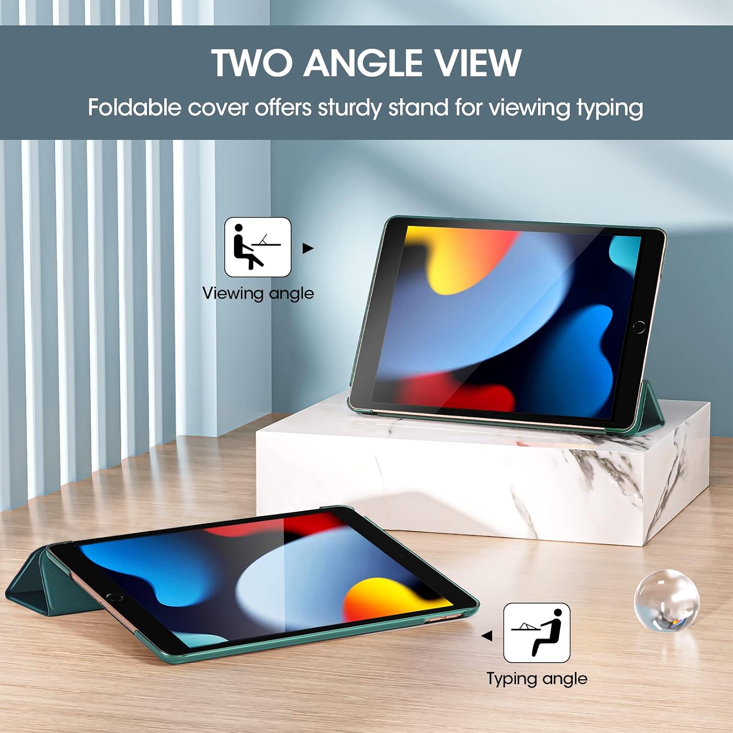 Thumbnail 4 de iPad 9,7 ProCase Hülle Emerald Smart Case