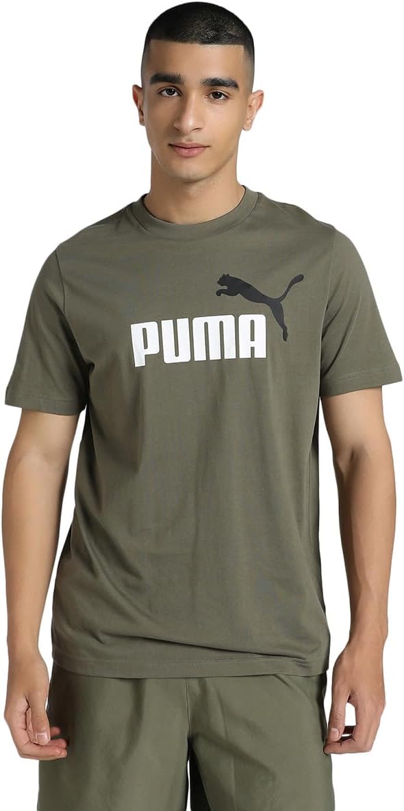 Thumbnail 6 de PUMA Unisex ESS 2 Color No. 1 Logo Tee T-Shirt (1er-Pack) – für den Alltag