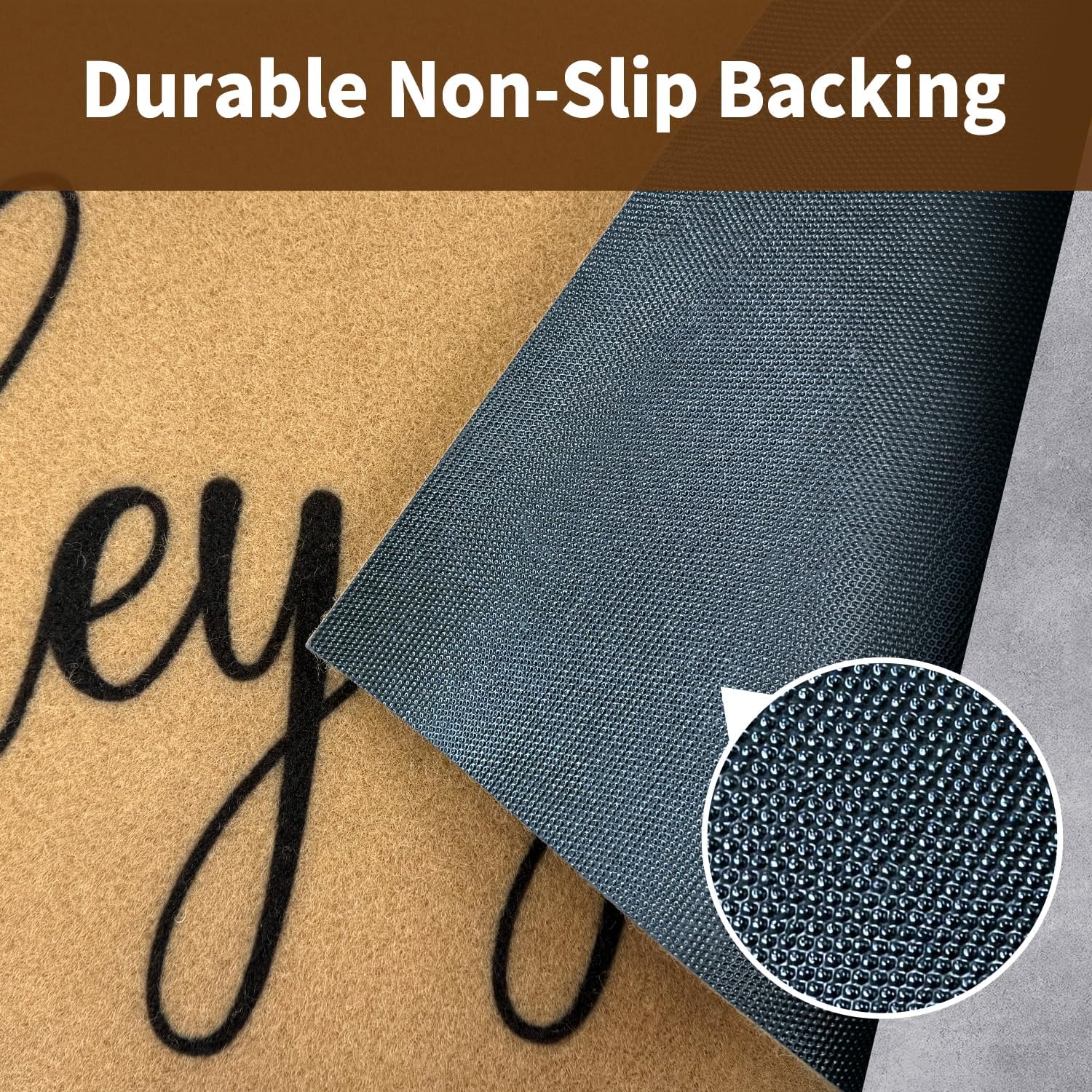 Thumbnail 3 de PKFEDR PK-DM-FBA Front Door Mat, 17 x 30-Inch Non-Slip Polyester